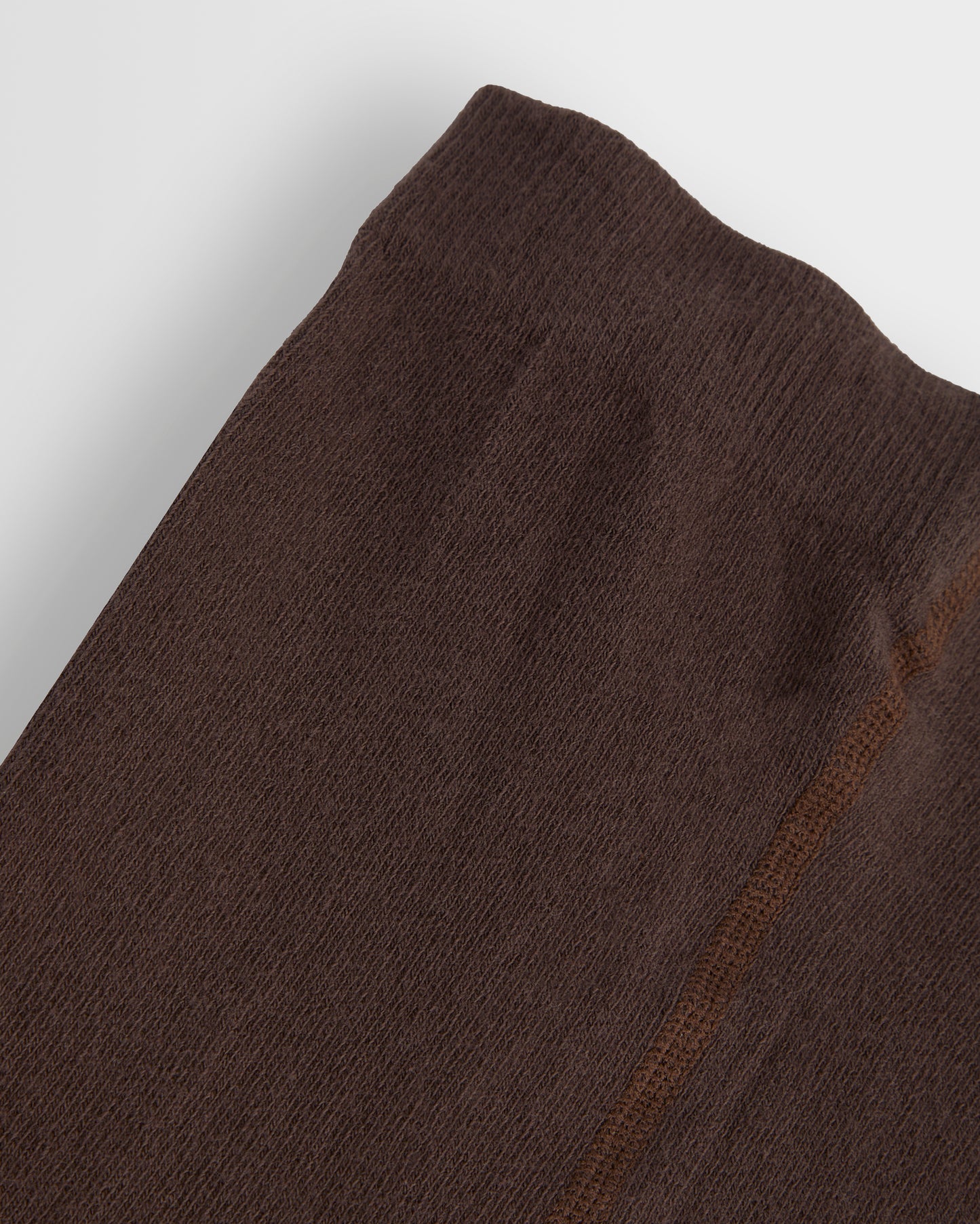 Brown Cotton Tights Twin Pack