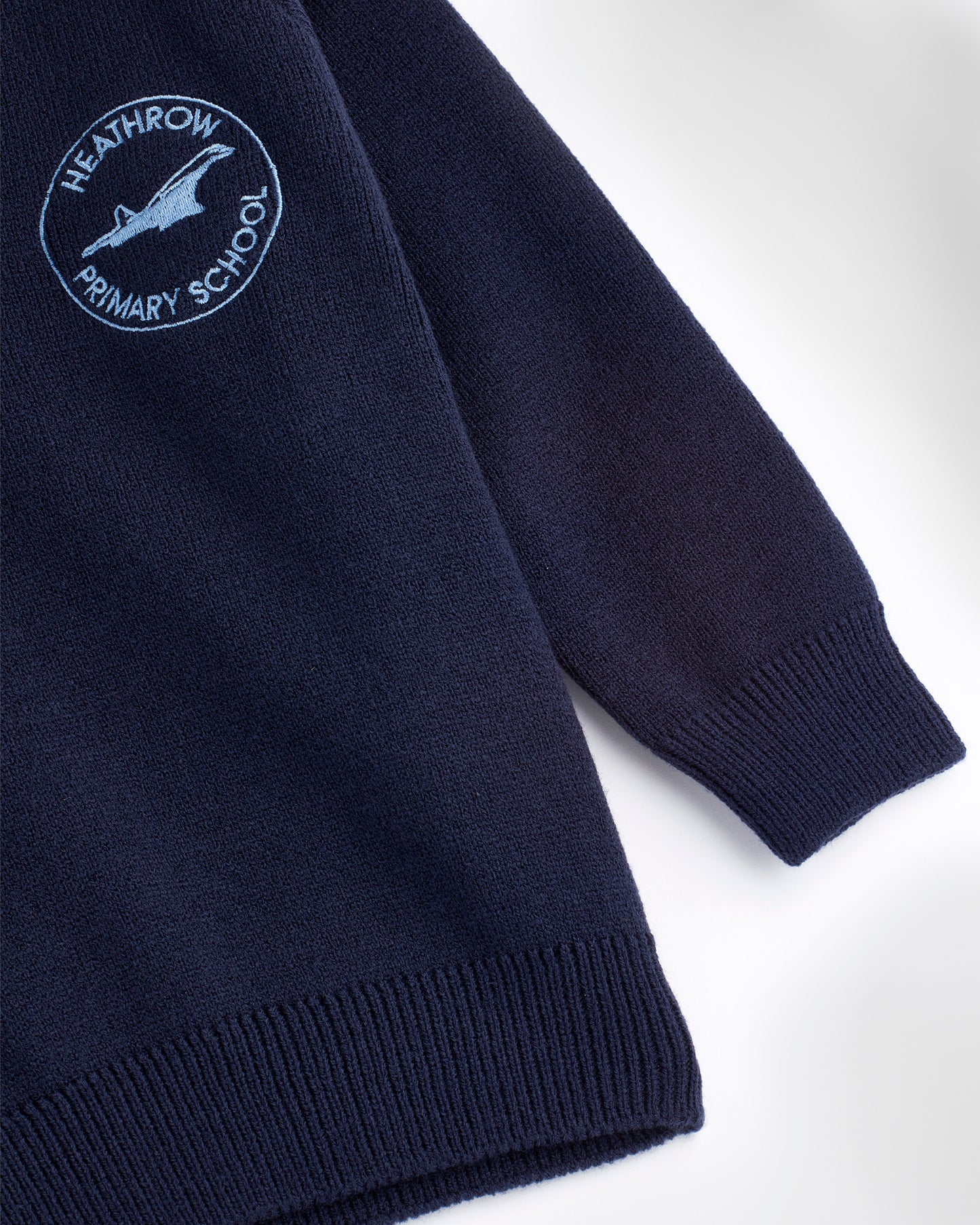Navy V Neck Pullover