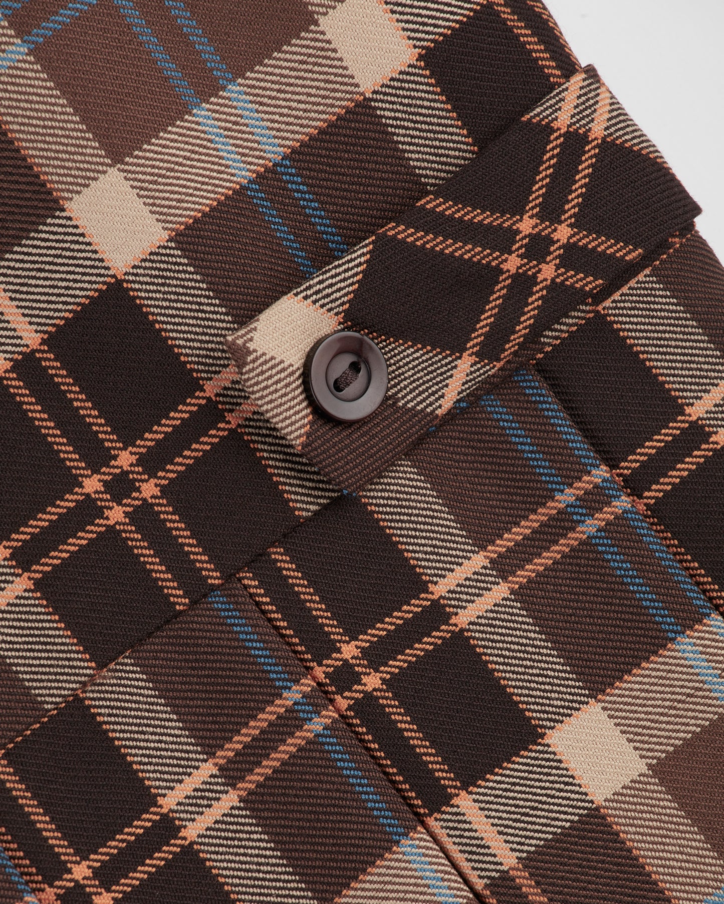 Brown Tartan Tunic