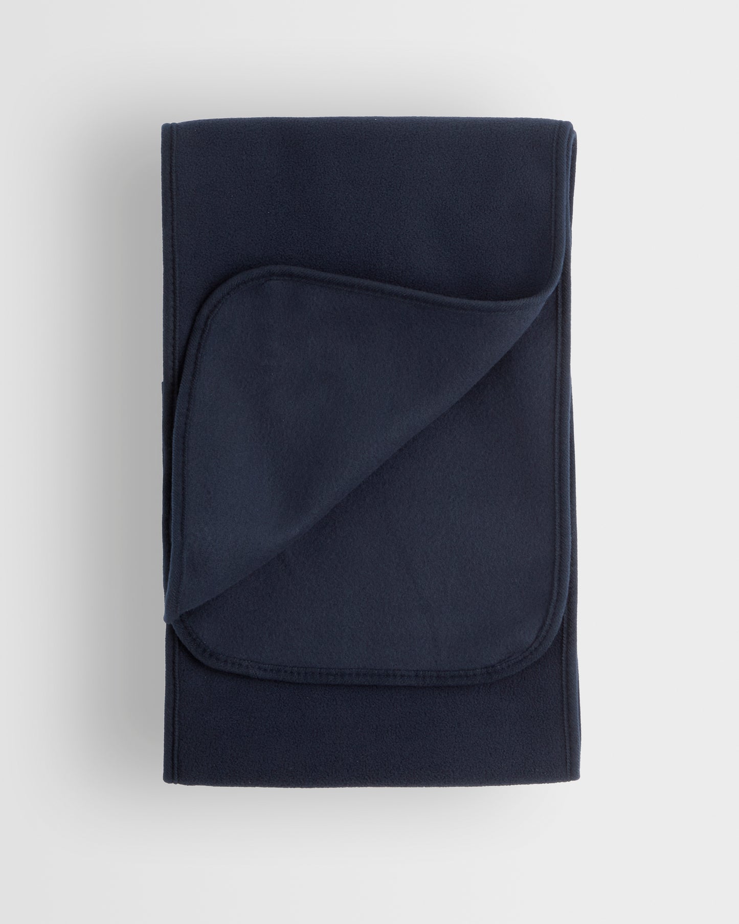 Navy Fleece Scarf