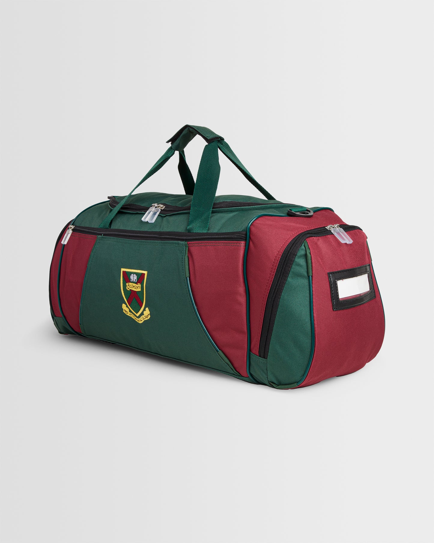 Green/Maroon Kit Bag