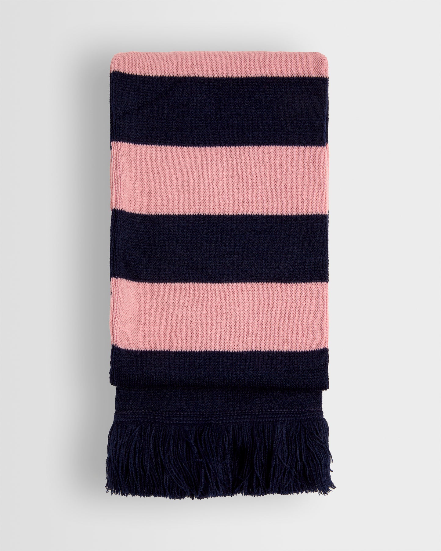 Unisex Navy/Pink Scarf