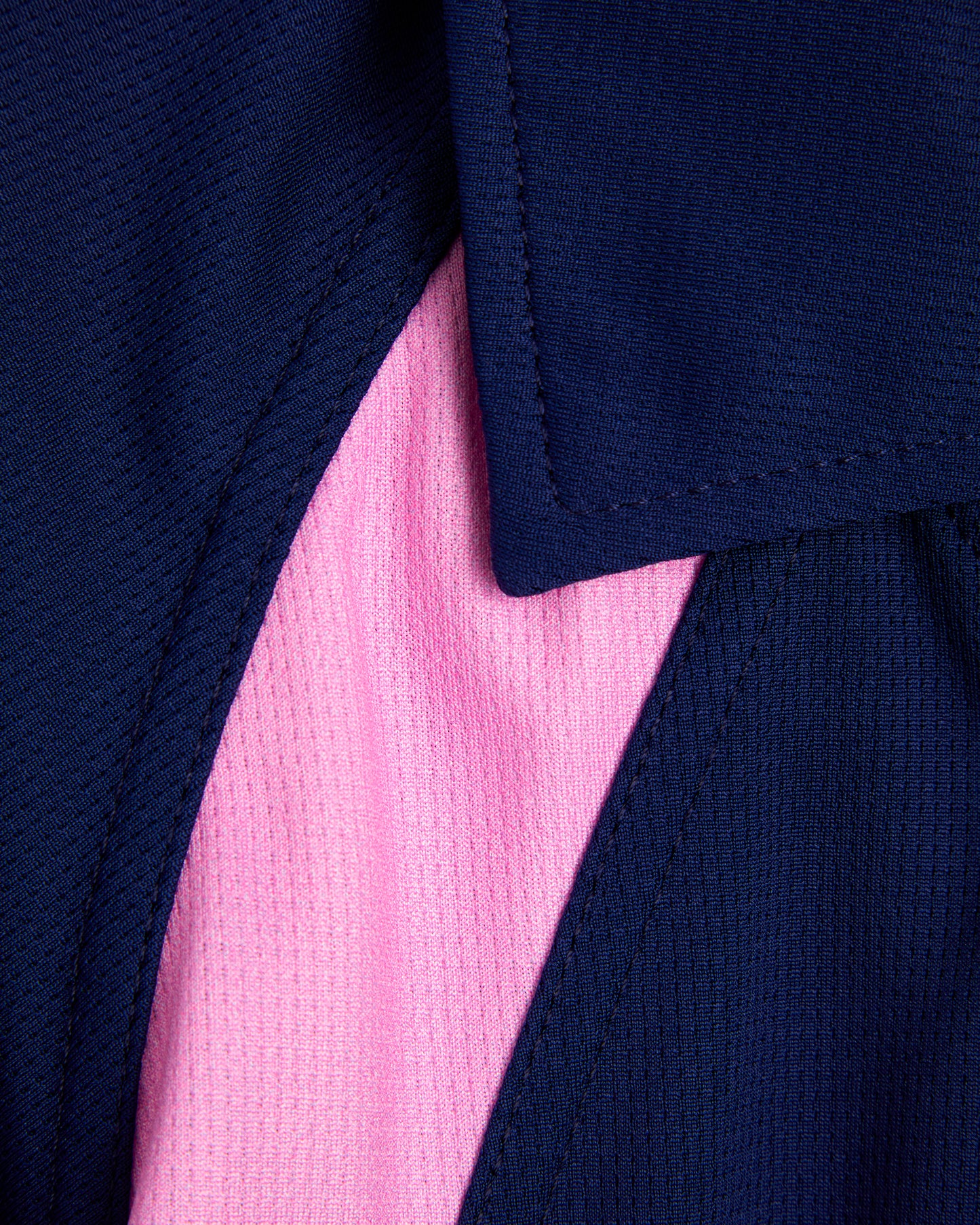 Girls Navy-Pink Hockey Top