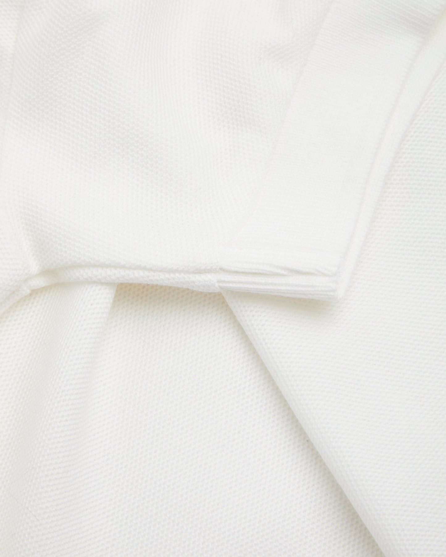 Unisex White Polo Shirt