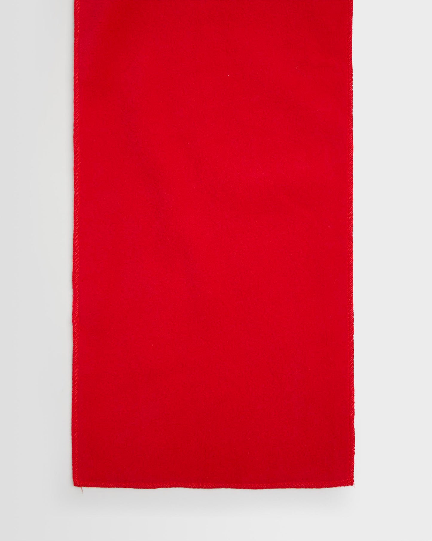 Red Fleece Scarf