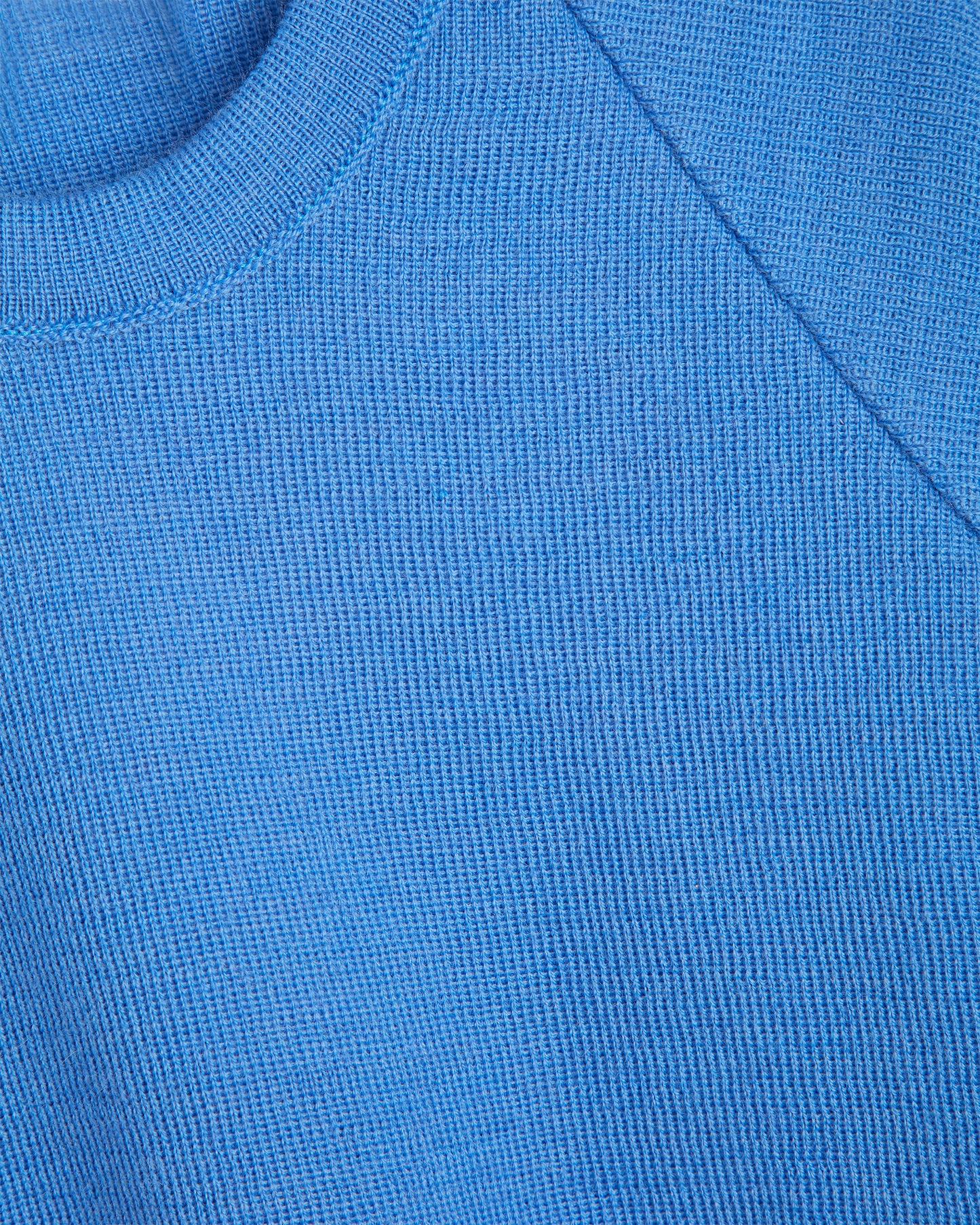 Girls Sky Blue Crew Neck Jumper