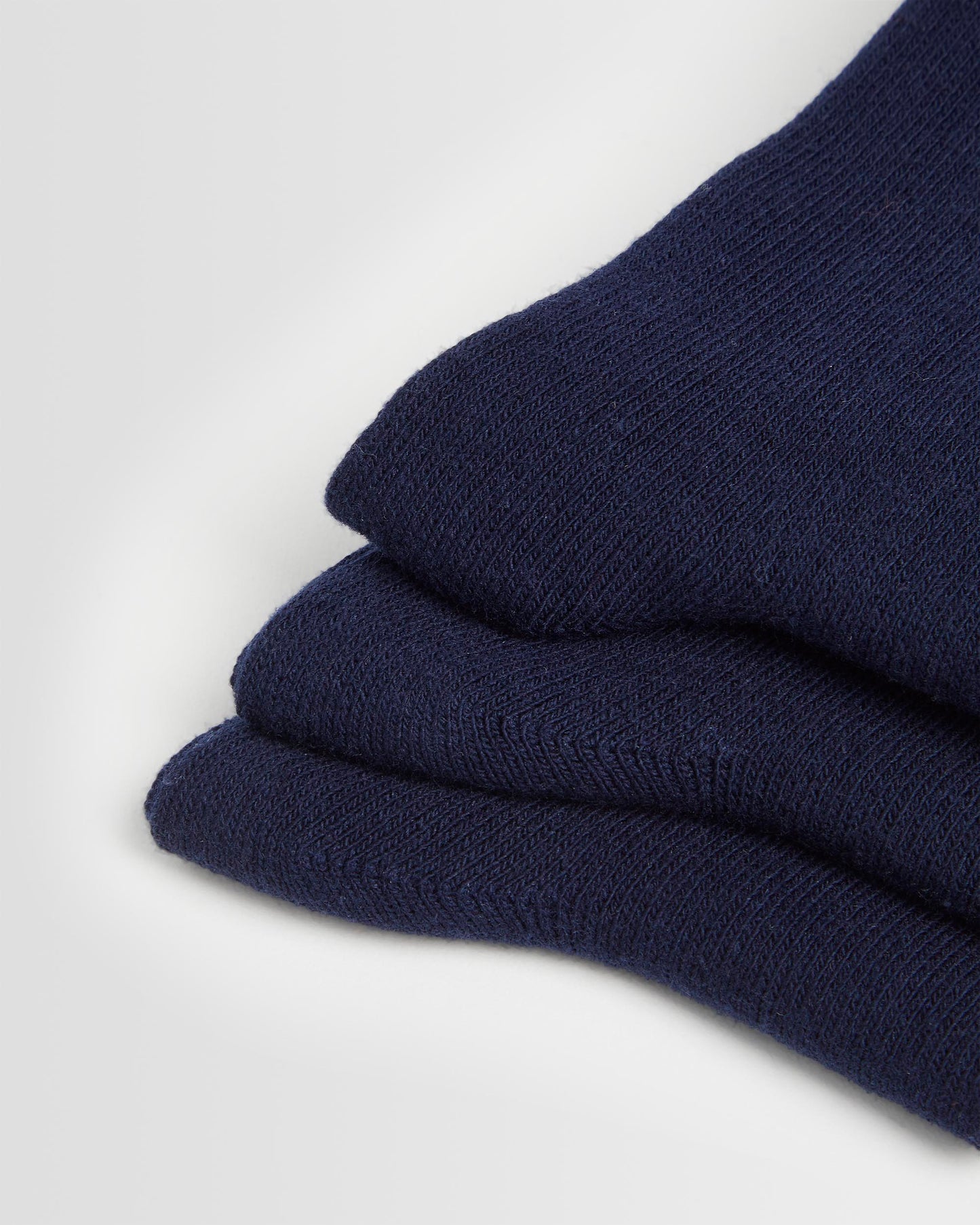 Unisex Navy Short Socks- Pack of 3