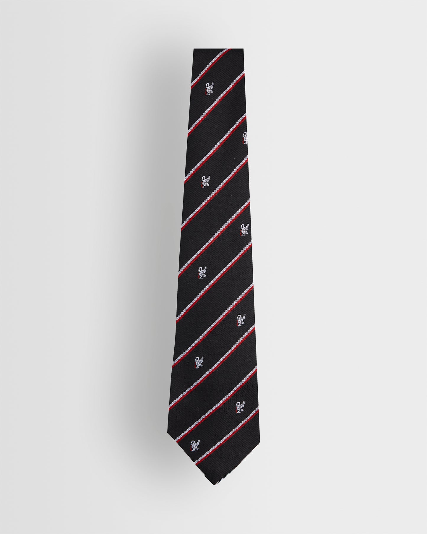 Black/Silver/Red OA Summer Tie (Uniform B)