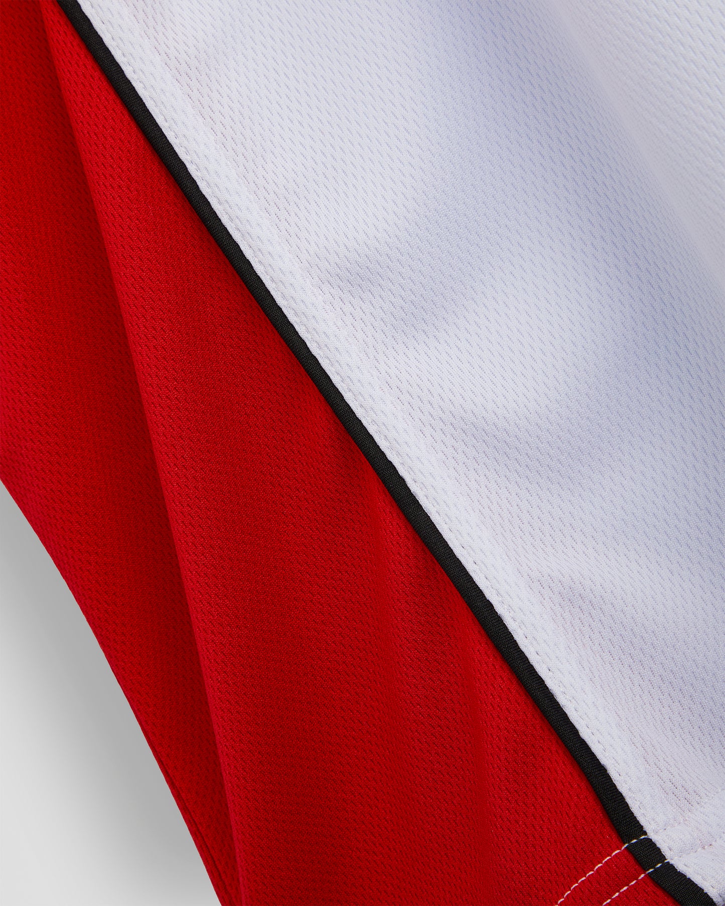White/Red PE Polo Shirt (Uniform B)