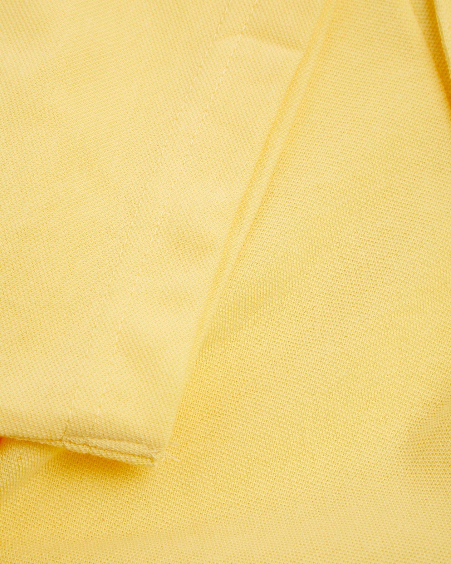 Unisex Gold Short Sleeved Polo Shirt