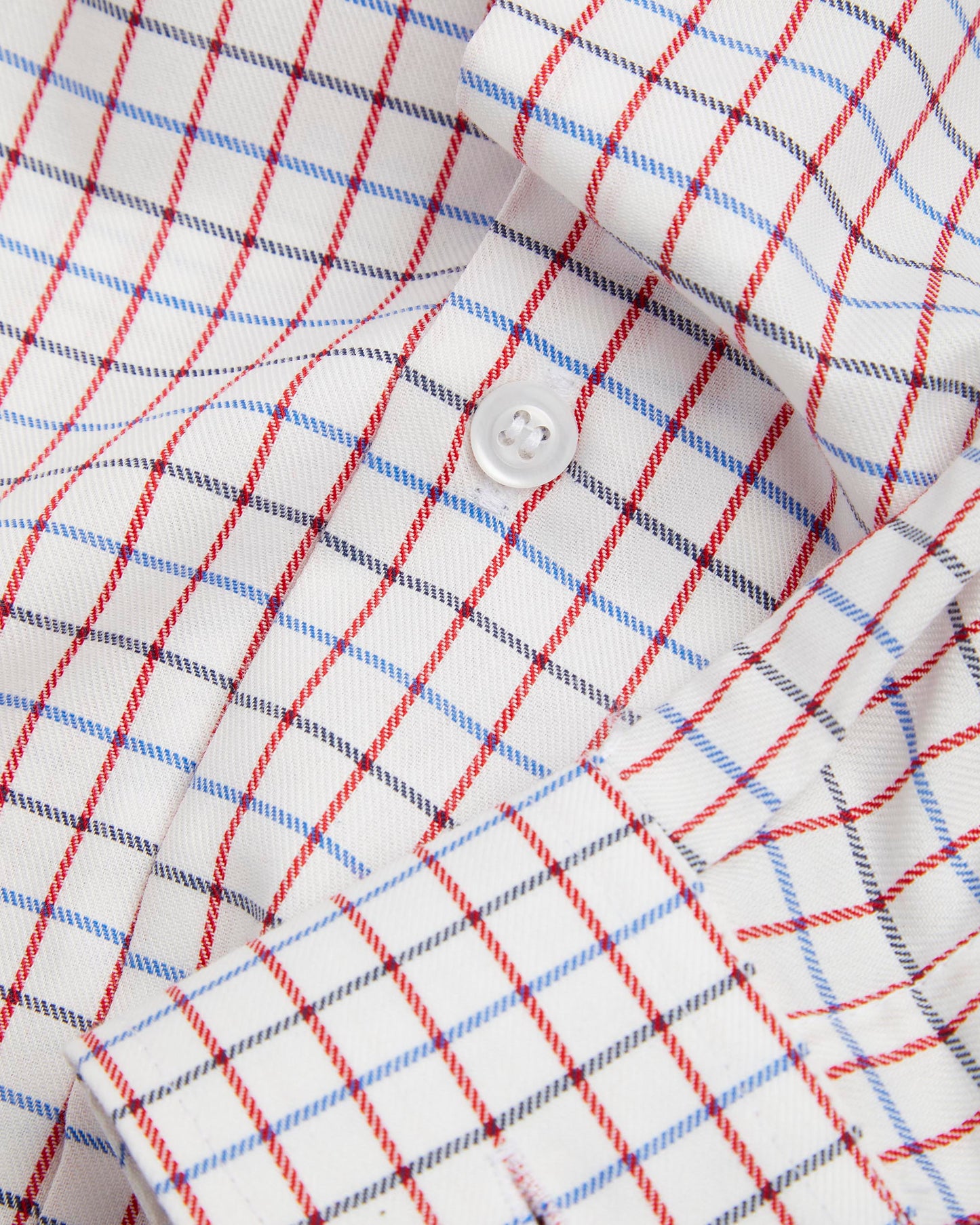 Tattersall Checked Long Sleeved Shirt