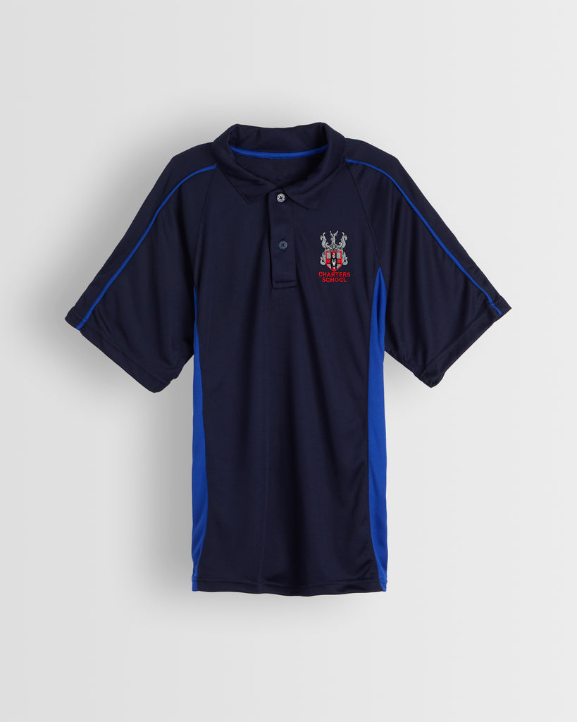 Unisex Navy PE Polo Shirt- Years 10 to 11