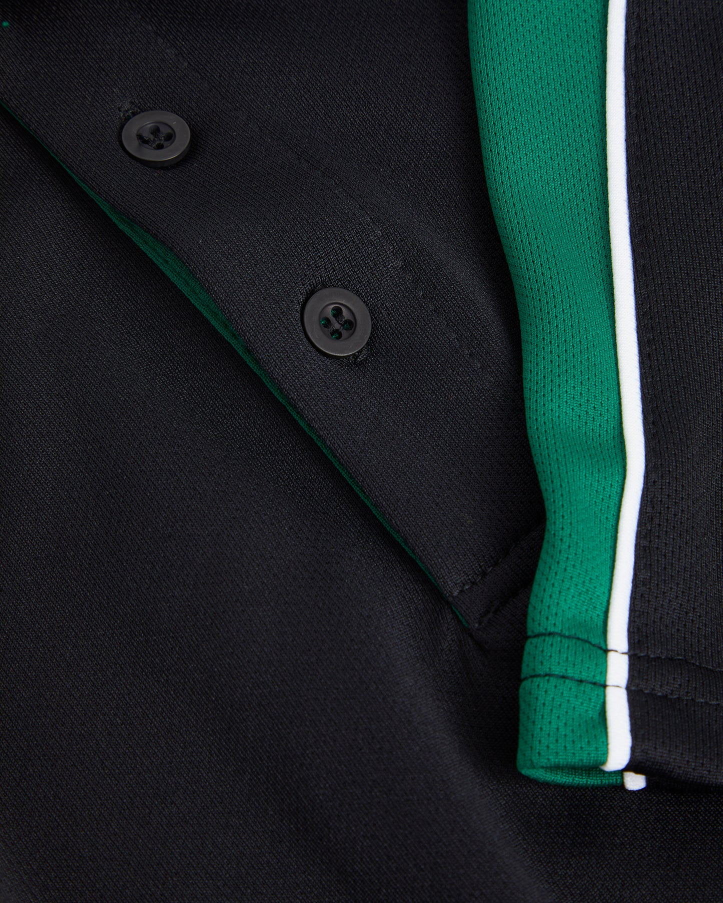 Black-Green Polo Shirt