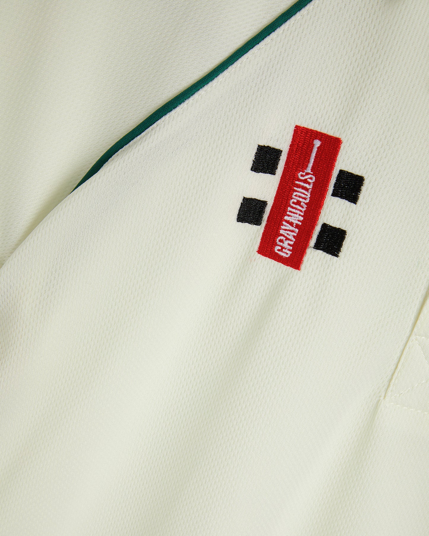 Unisex White Cricket Shirt