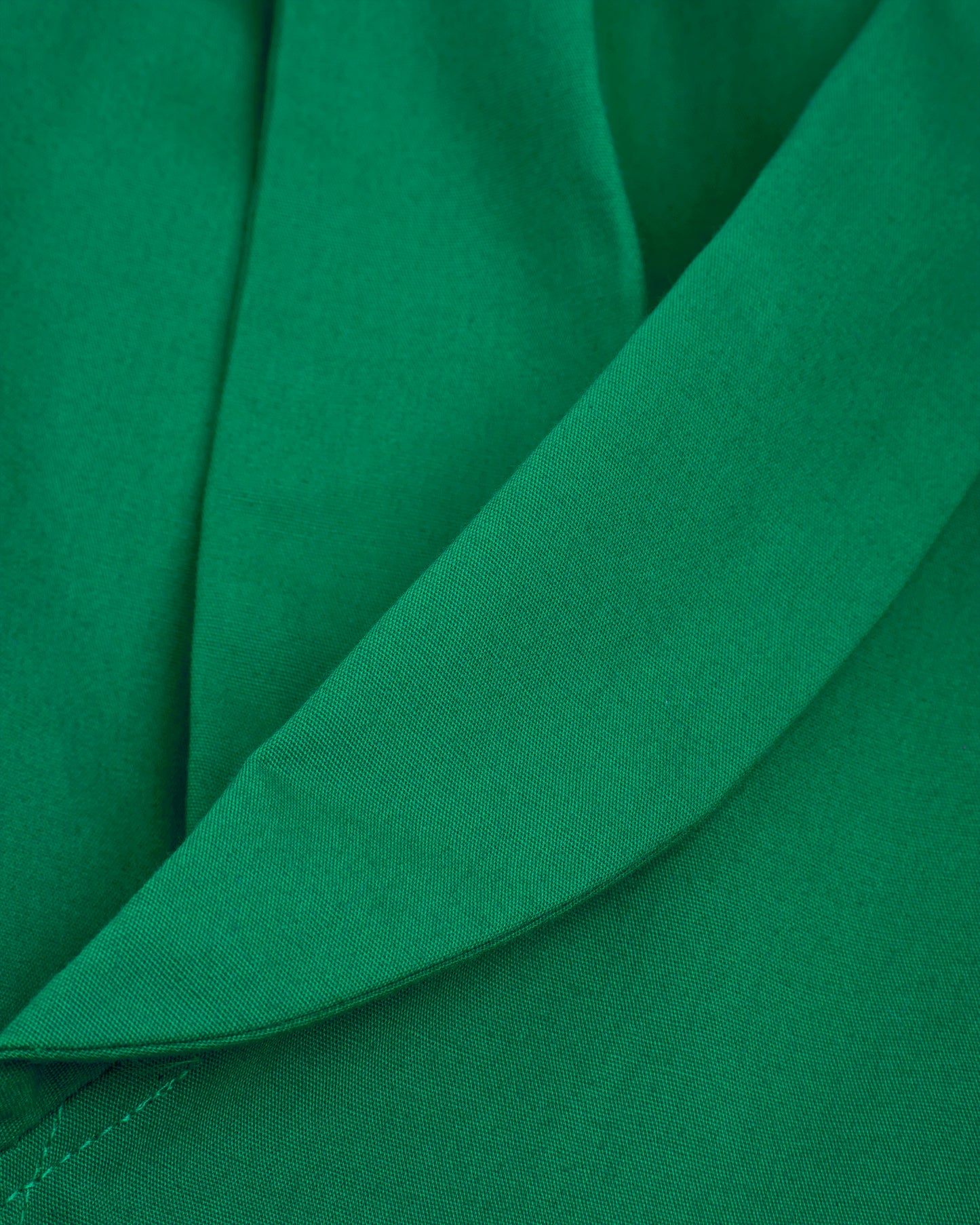 Unisex Green Wrap Over Art Overall