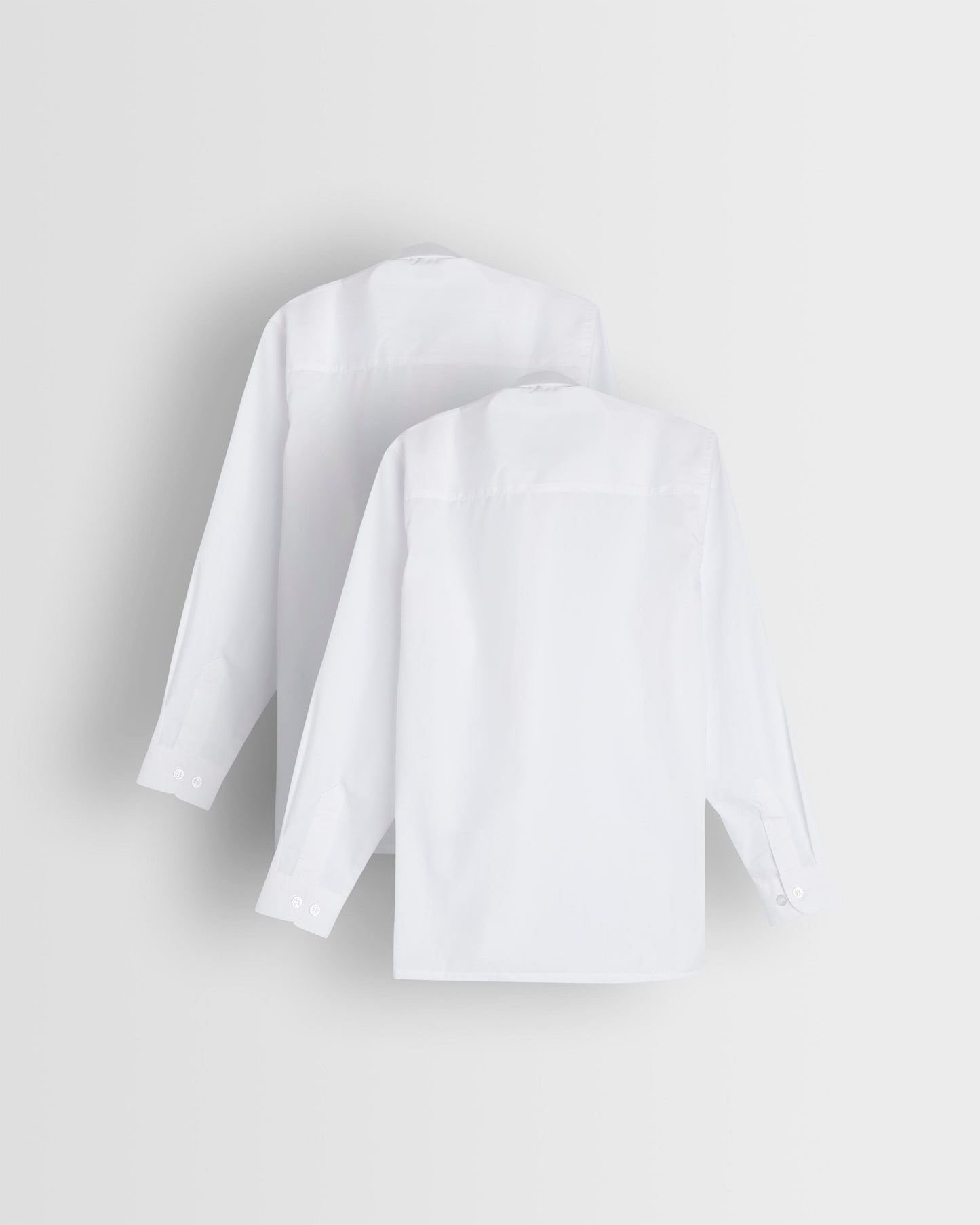 Boys White Shirt - 2 Pack