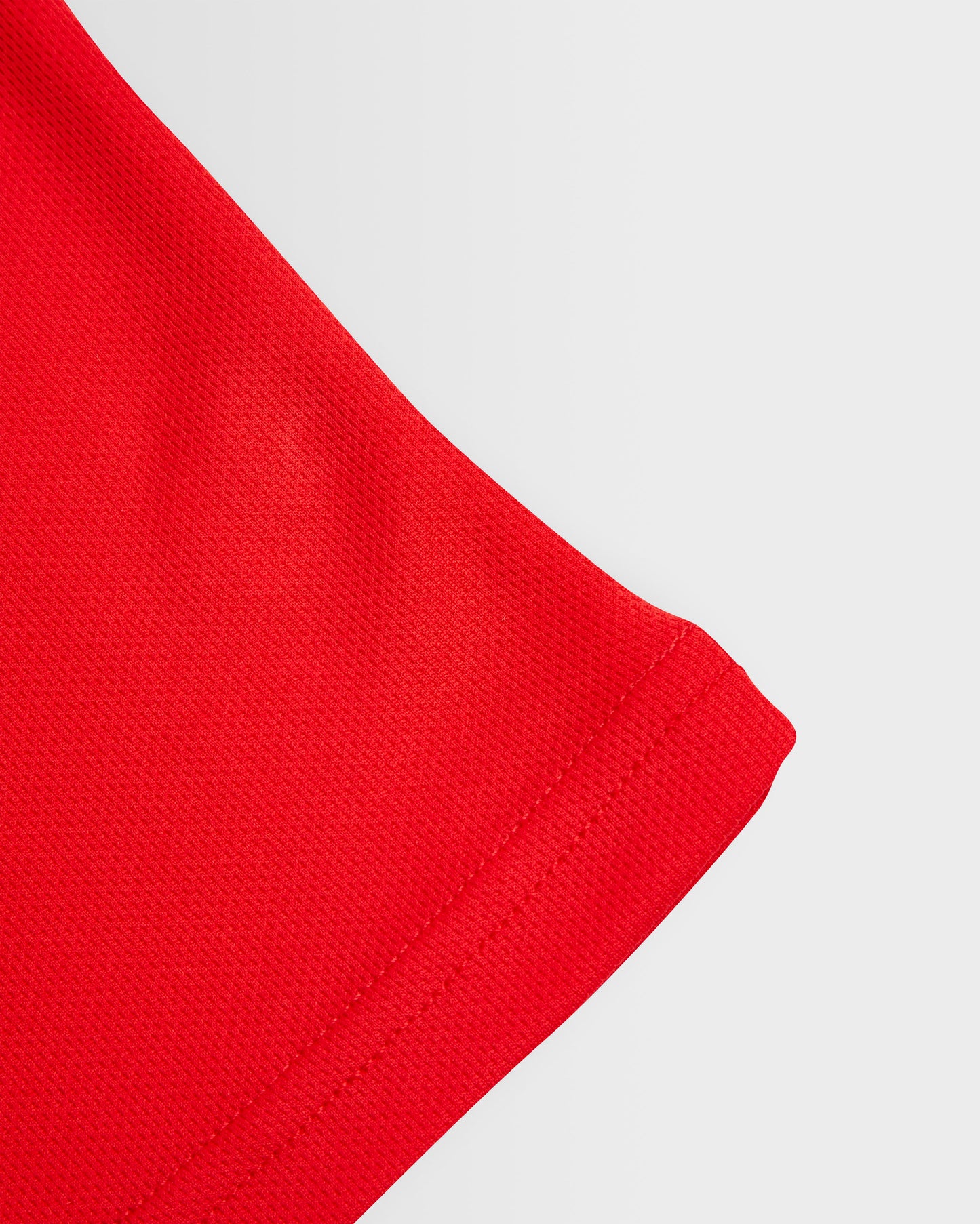 Girls Red Sports Polo Shirt