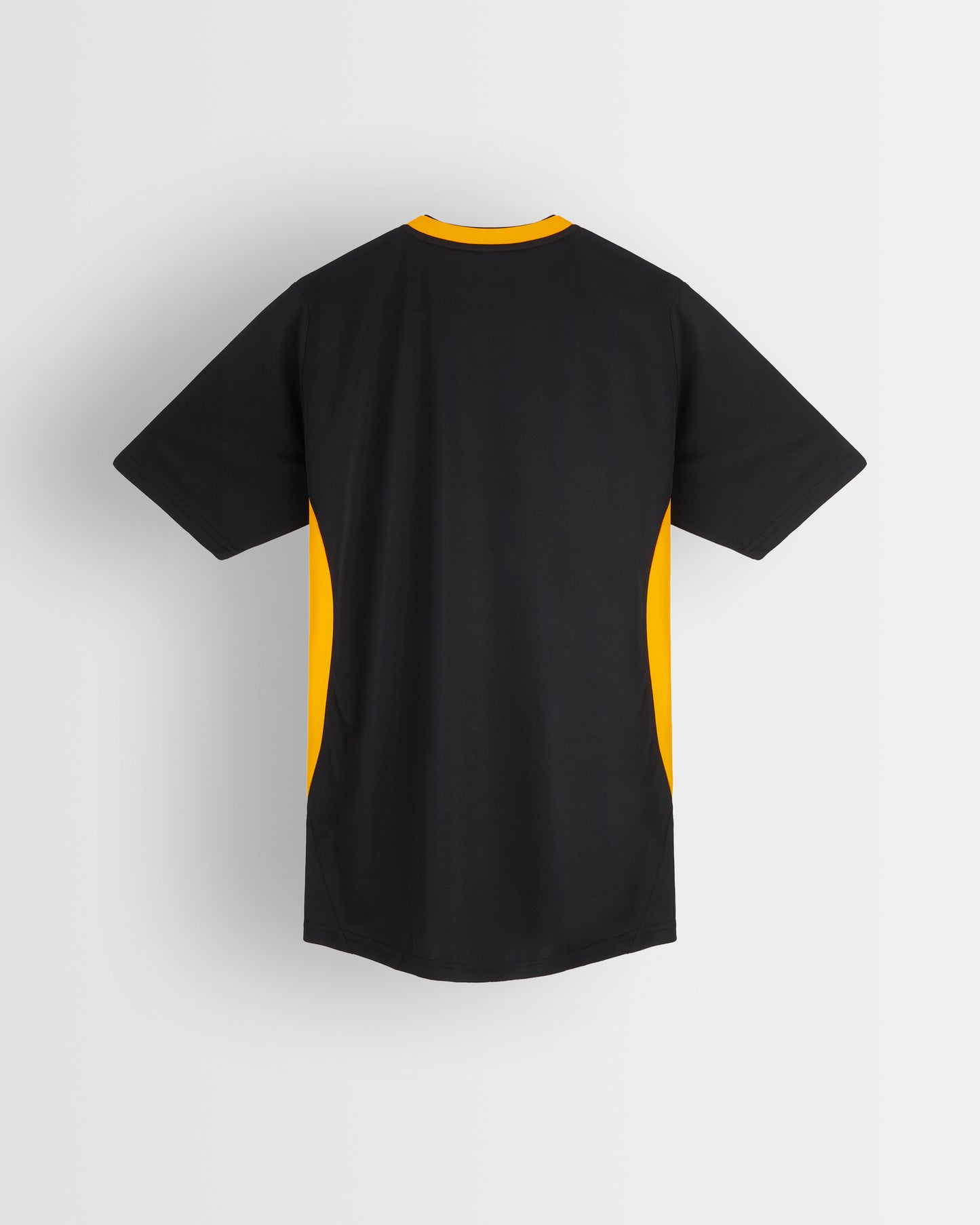 Black-Amber Coaches Football Top