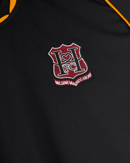 Black-Amber Coaches Football Top