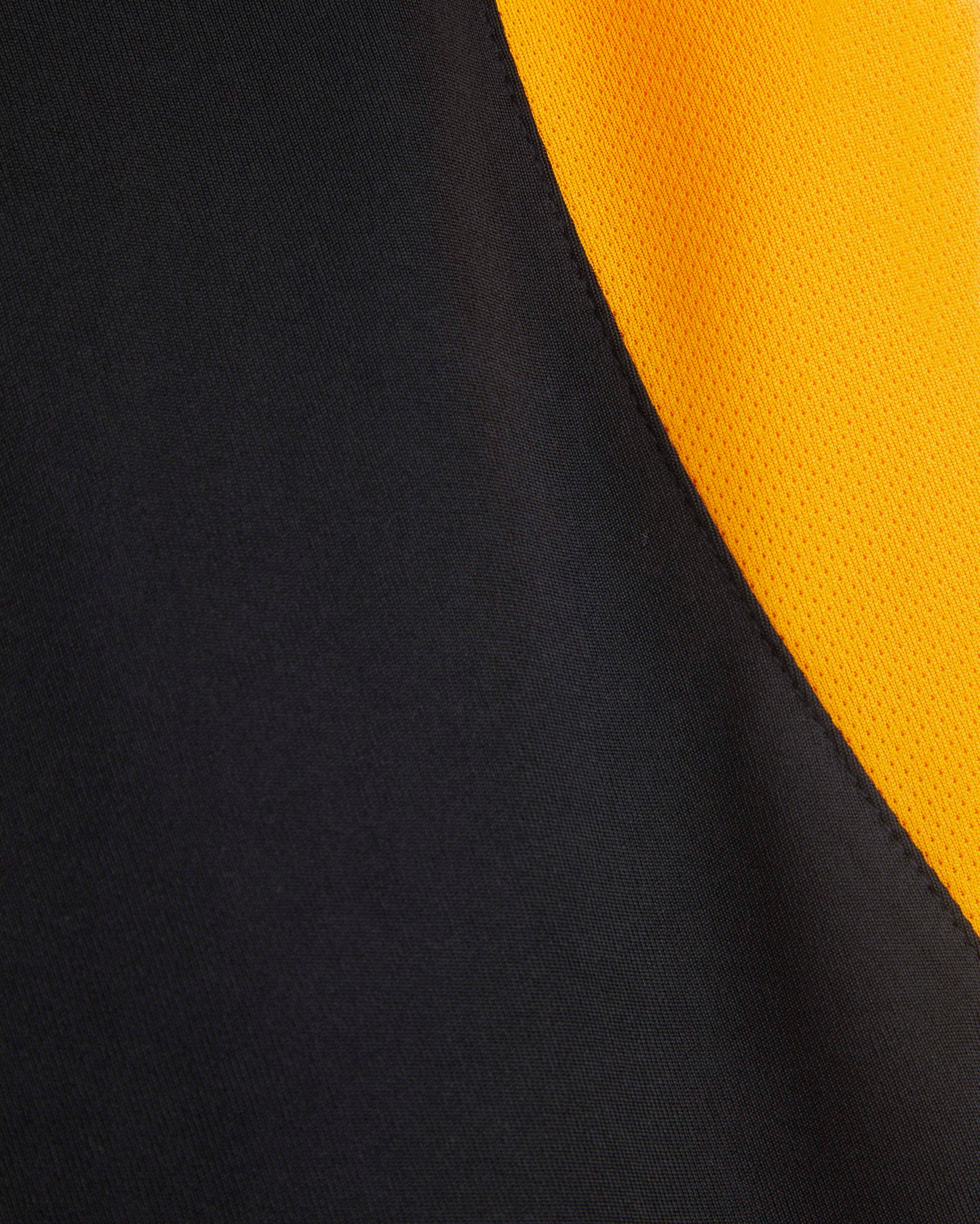 Black-Amber Coaches Football Top