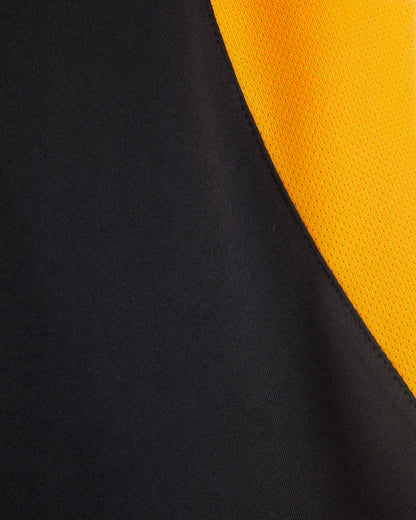 Black-Amber Coaches Football Top
