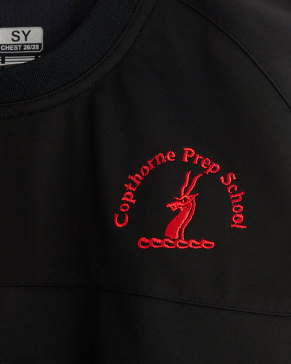 Unisex Black/Red Tracksuit - Contact Top (Small sizes)