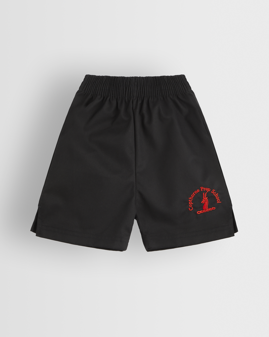 Unisex Black Games-PE Shorts (Short Leg)