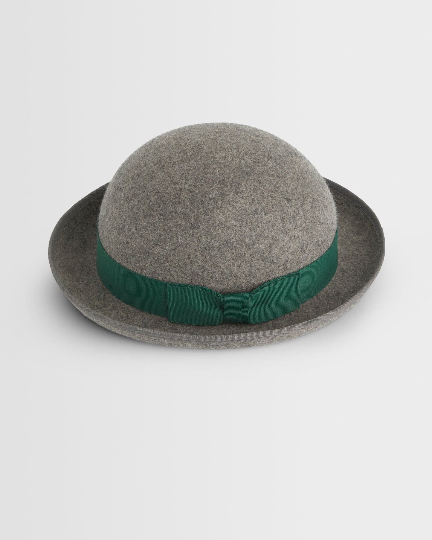 Girls Green Banded Felt Hat