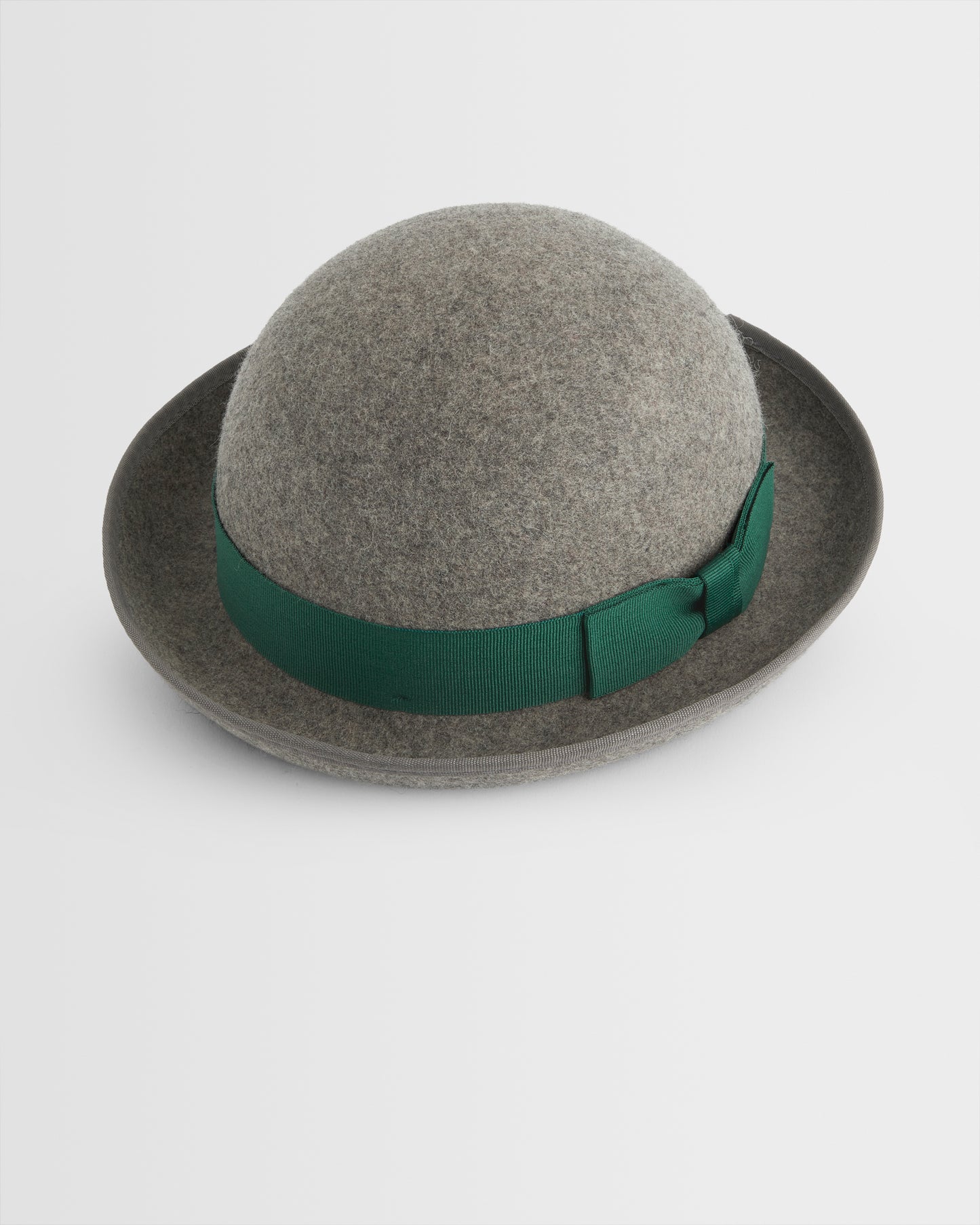 Girls Green Banded Felt Hat