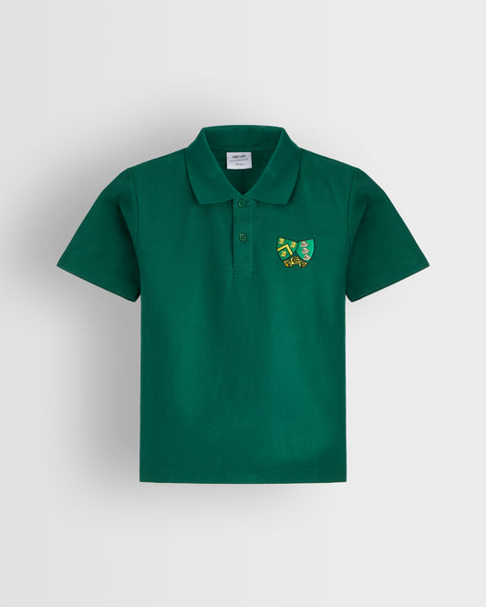 Unisex Green Short Sleeve Polo (EYFS only)