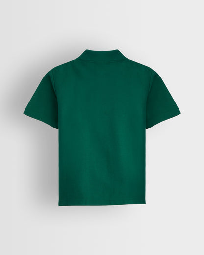 Unisex Green Short Sleeve Polo (EYFS only)