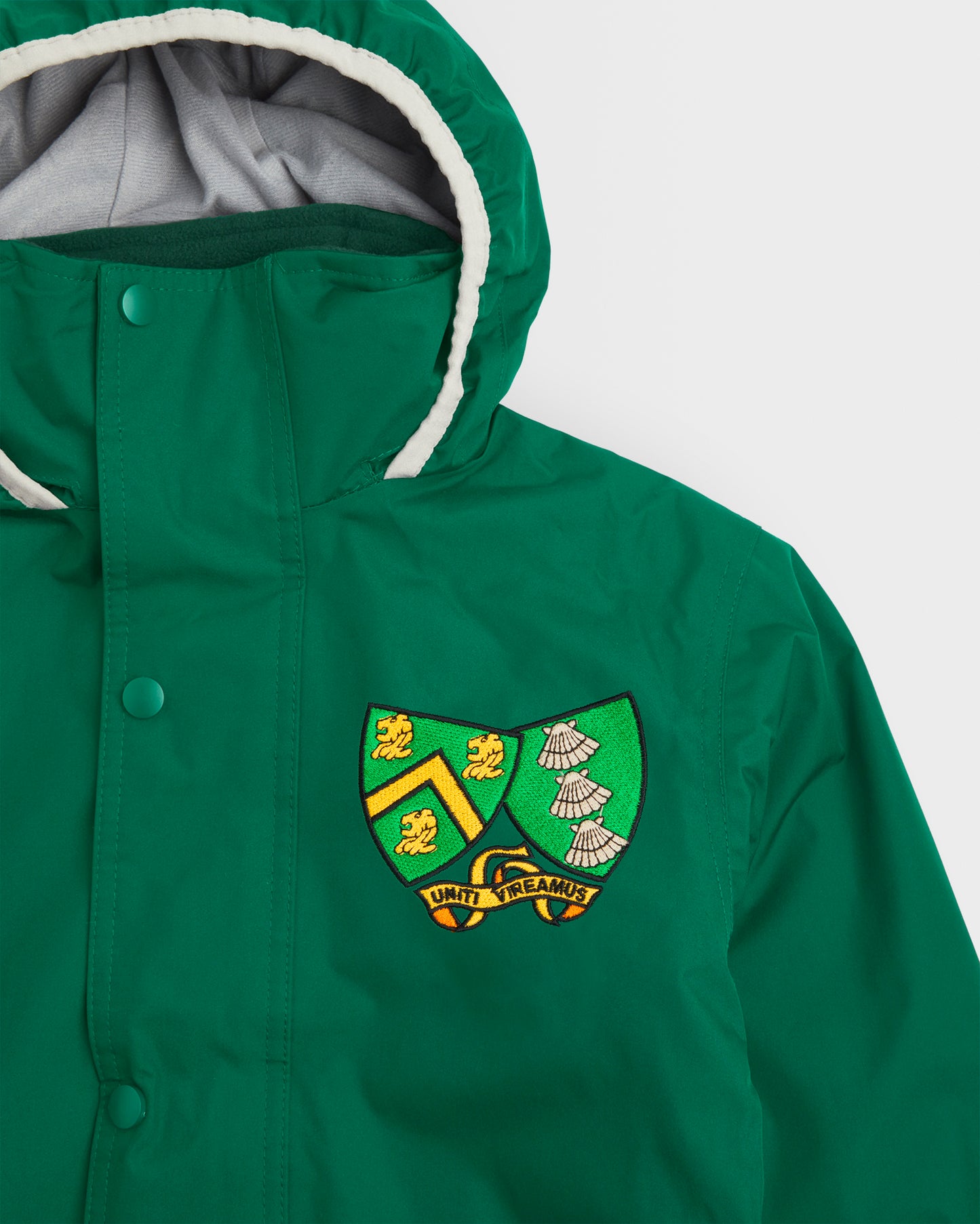 Unisex Green Waterproof Coat