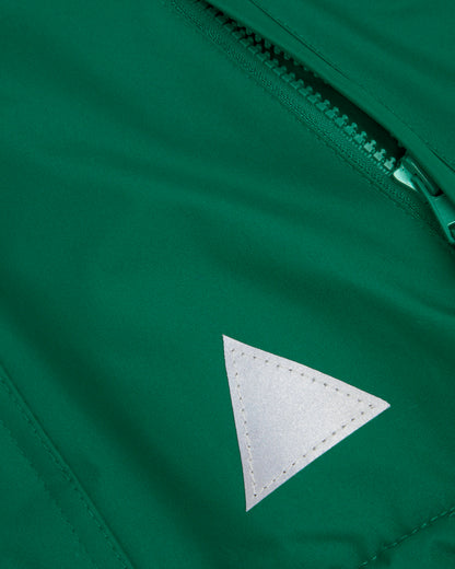 Unisex Green Waterproof Coat