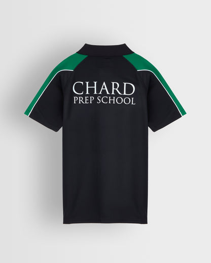 Boys Black-Green PE Top