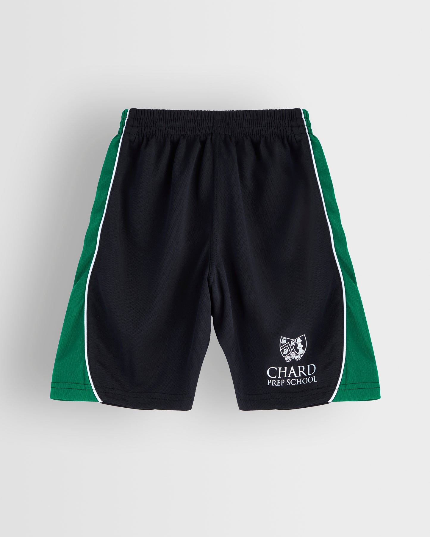 Boys Black-Green PE Shorts