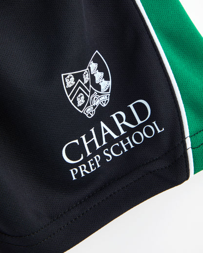 Boys Black-Green PE Shorts