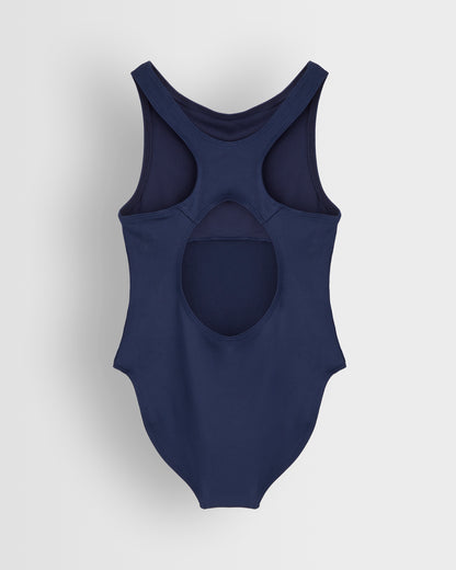 Girls Navy Swimsuit