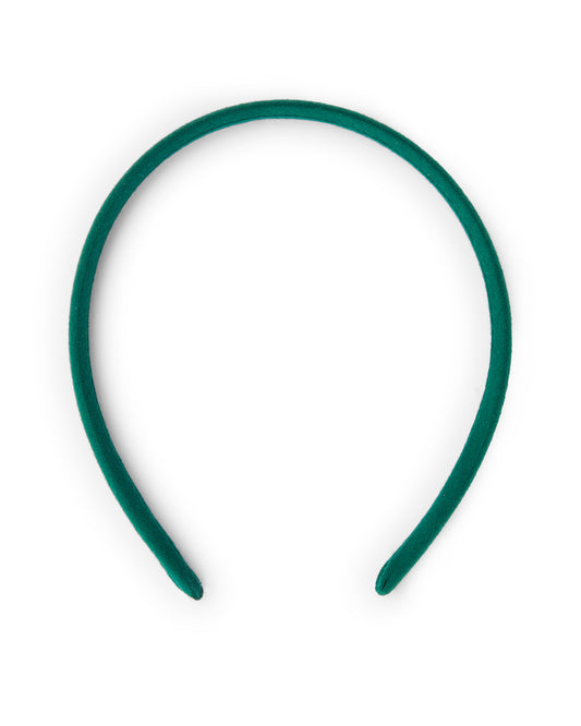 Girls Green Jersey Alice Band