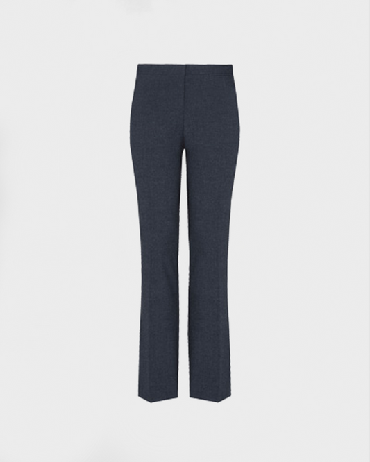 Girls Fitted Navy Smart Trousers