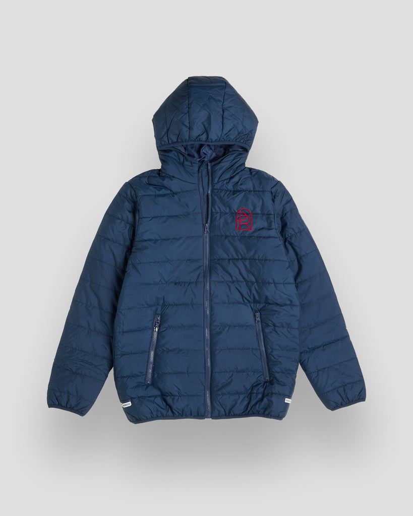 Unisex Navy Puffer Jacket