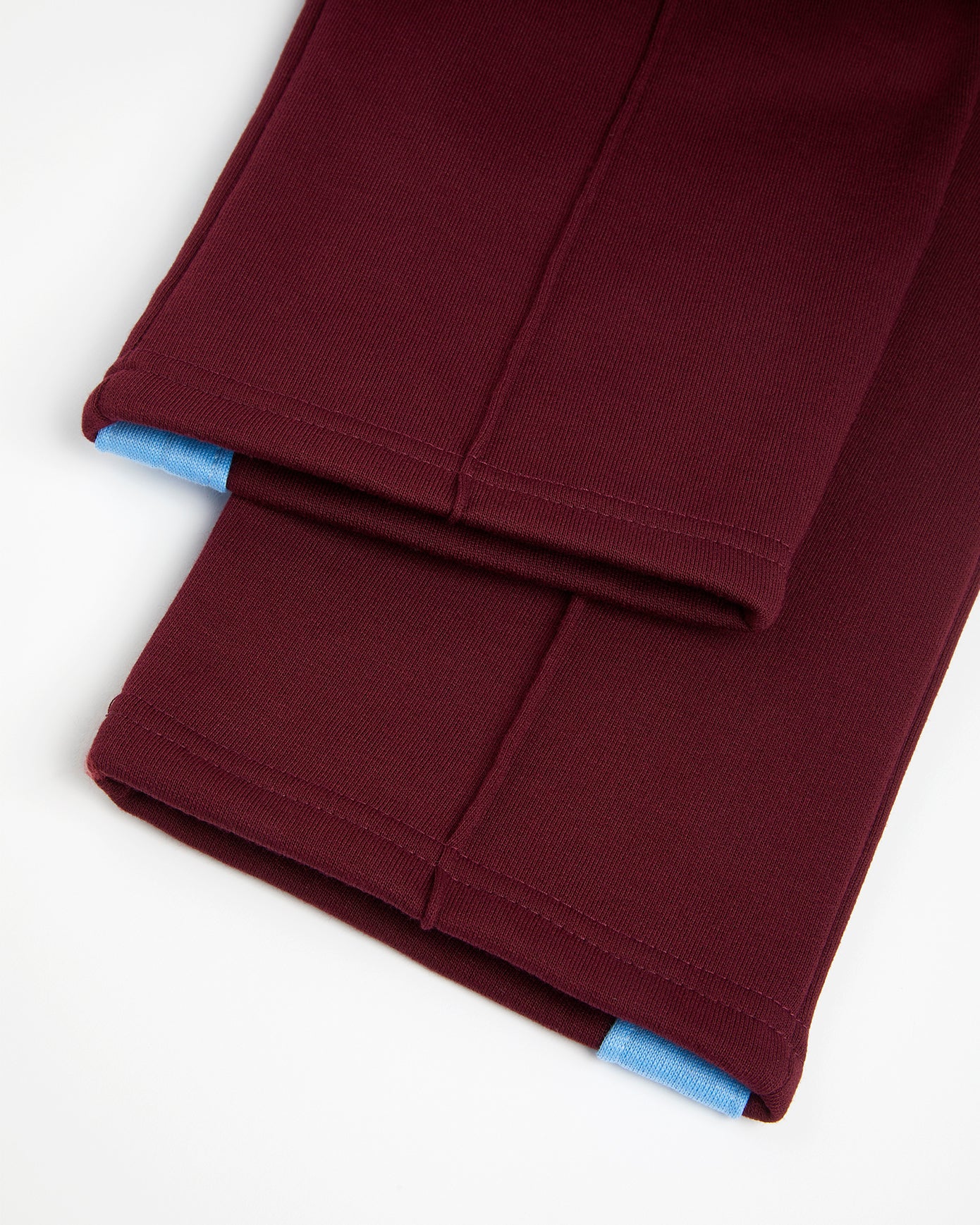 Unisex Maroon-Blue Joggers