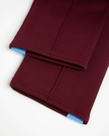 Unisex Maroon-Blue Joggers