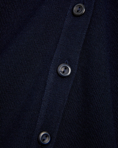Girls Navy Cardigan