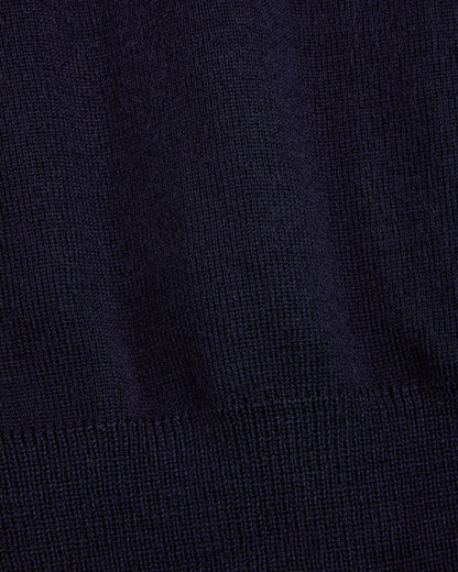 Boys Navy Sleeveless Pullover