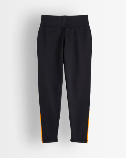 Girls Black/Amber Leggings