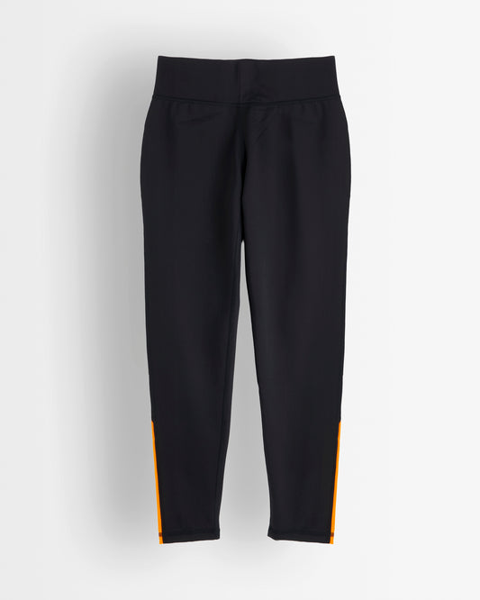 Girls Black/Amber Leggings