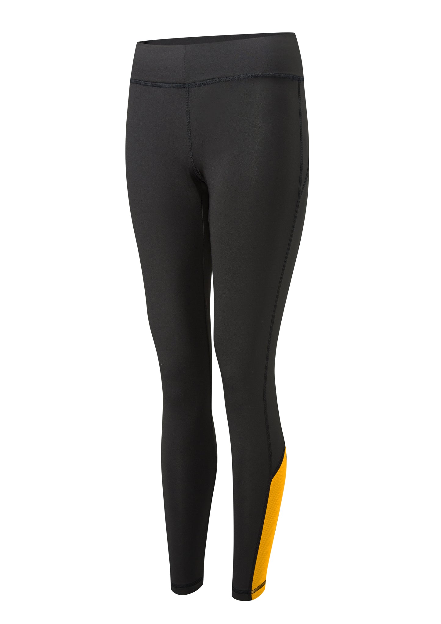 Girls Black/Amber Leggings