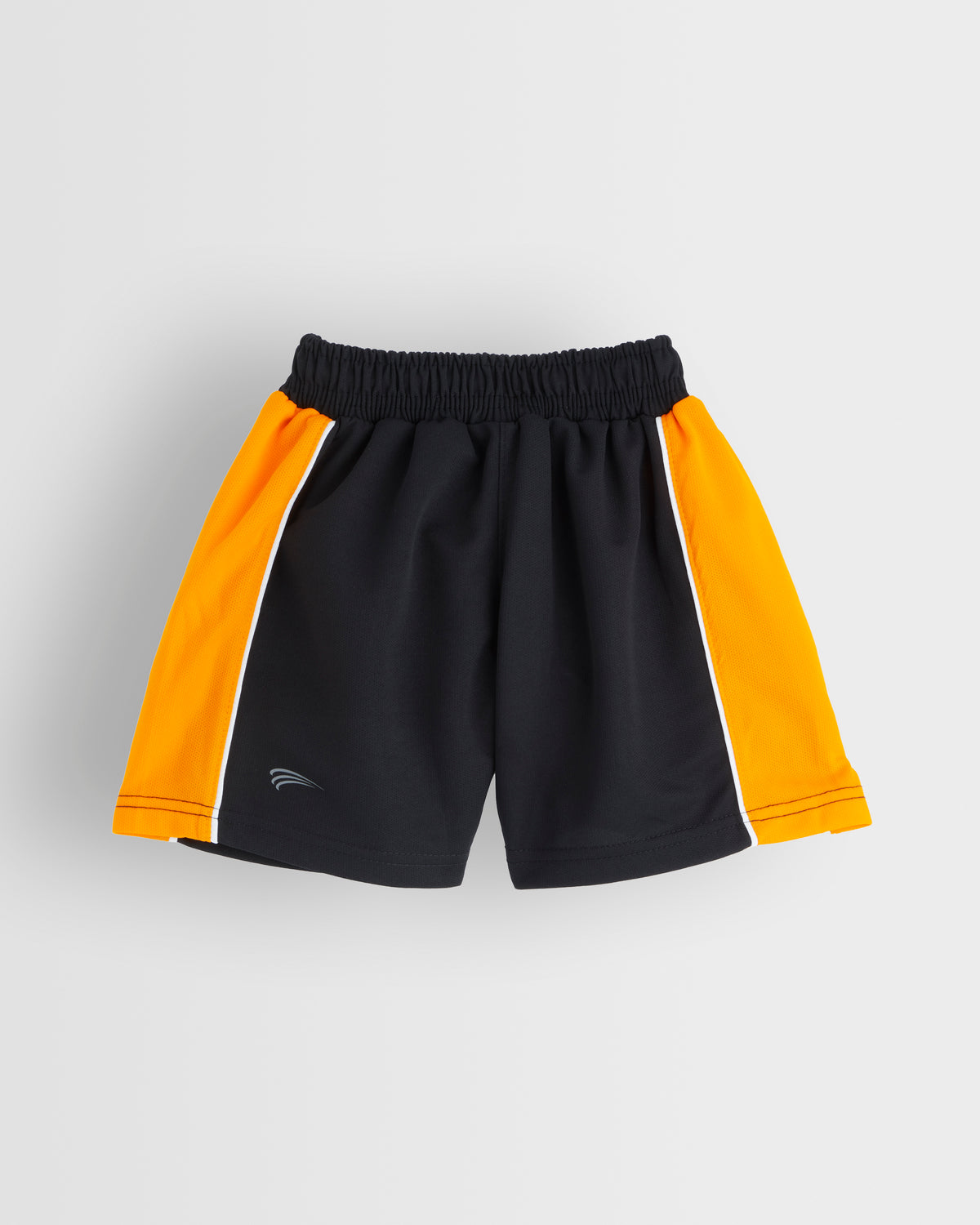 Boys Black/Amber Shorts