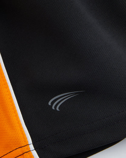 Boys Black/Amber Shorts