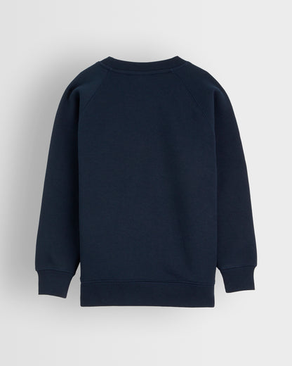 Unisex Navy Crew Neck Sweatshirt